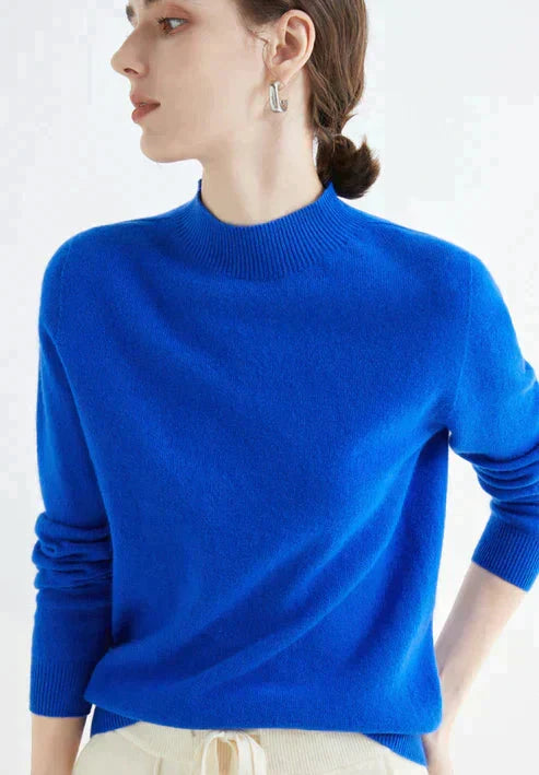 Vielseitiger Damen-Winterpullover, weich, warm und modisch. Perfekt für Freizeit & Business Casual.