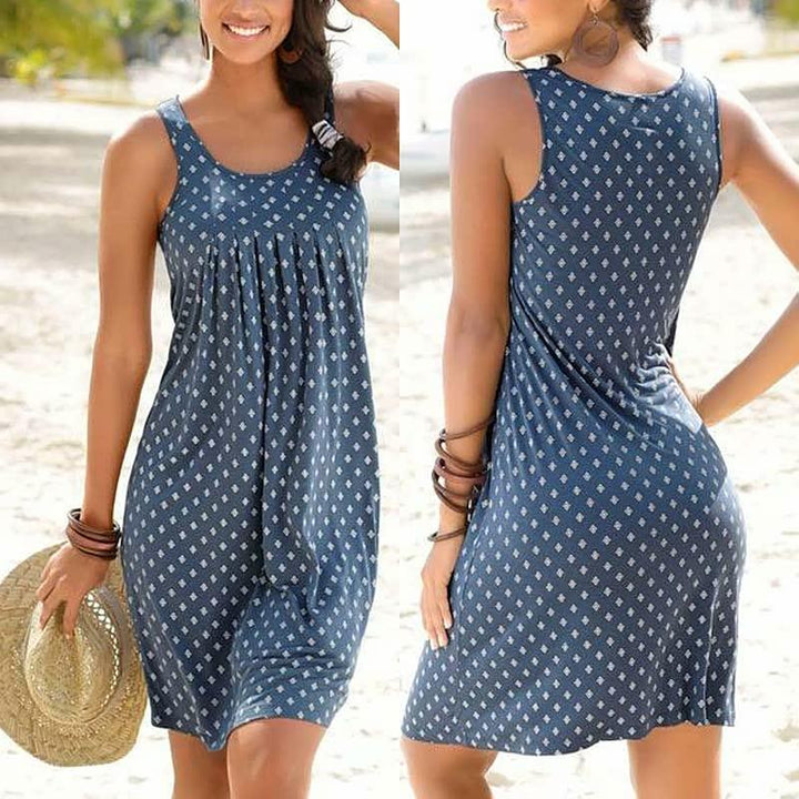 Modisches Freizeitkleid für Damen. Leichtes Sommerkleid, luftig & atmungsaktiv für 2025.