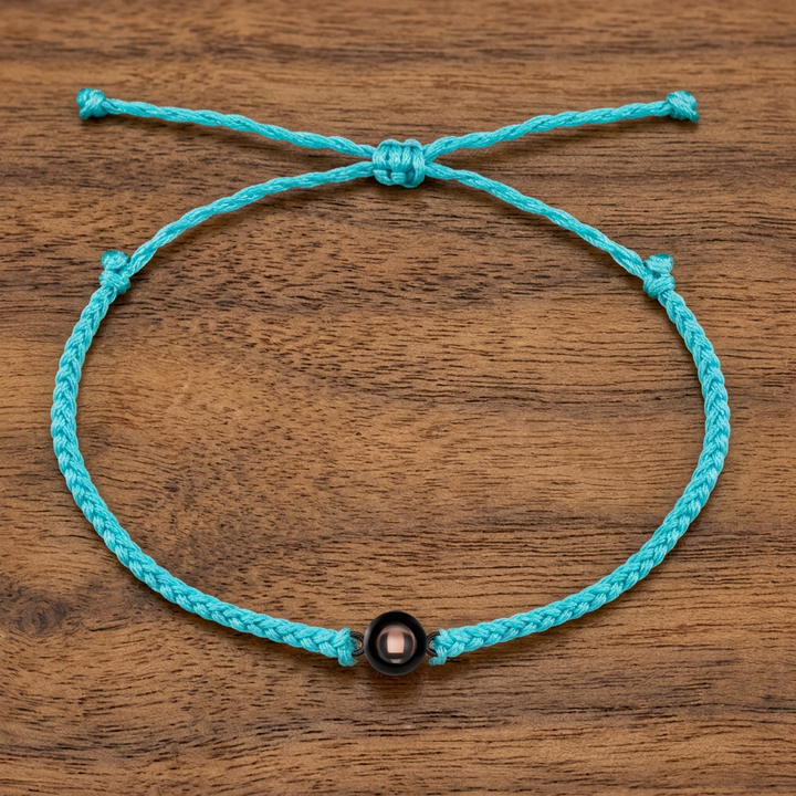 Individuelles Haustierarmband, personalisiert mit Foto, für immer in Ihrem Herzen.