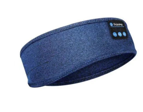 Kabellose Bluetooth Schlafmaske mit HD-Kopfhörern. Ideal für Musikliebhaber, die Dunkelheit und Komfort suchen.