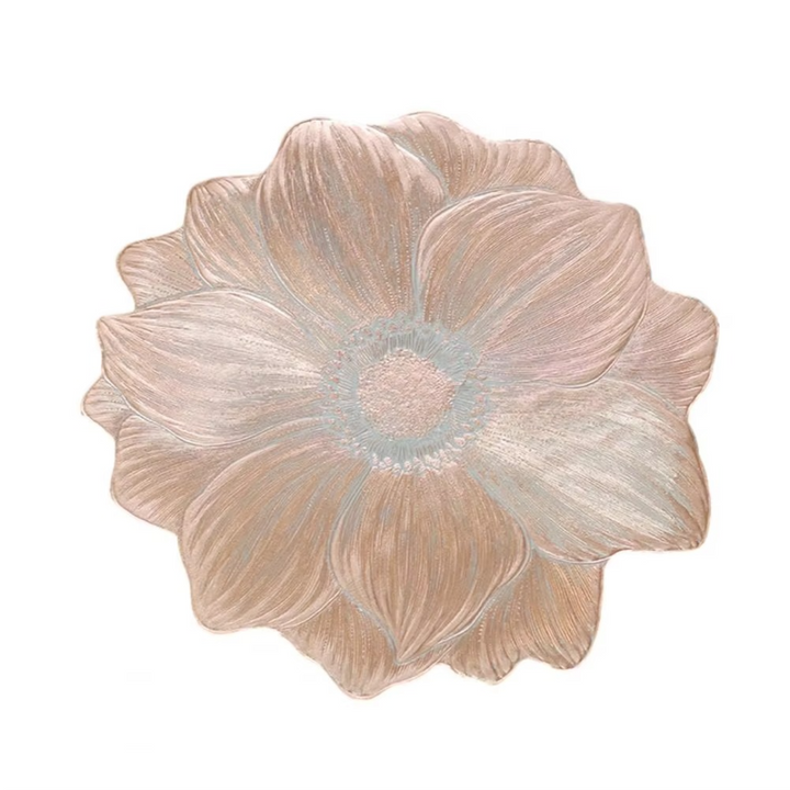 Dekoratives Tischset mit Blumendesign, schützt den Esstisch zuverlässig vor Wasser & Öl.