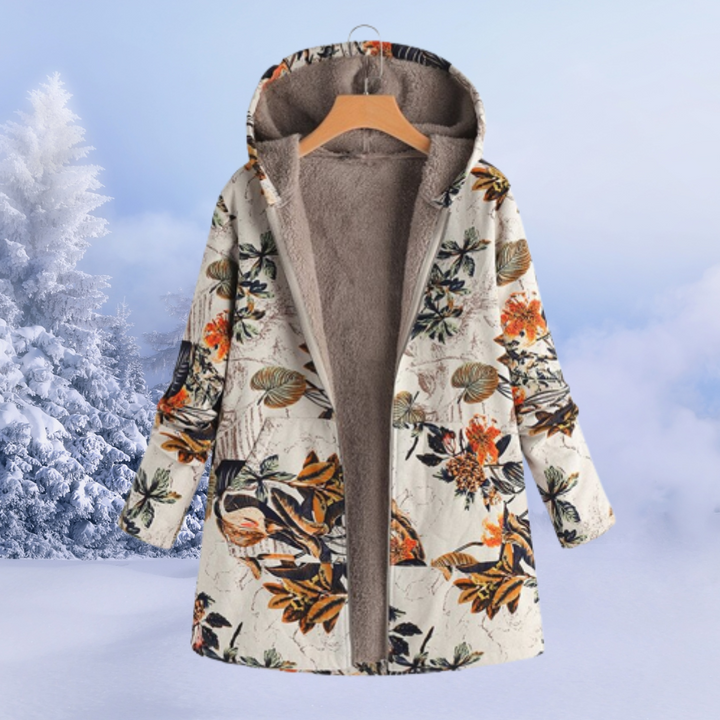 Bequeme Damen Winterjacke, modischer Parka, warm und schick für kalte Winter.