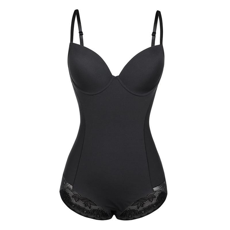 Damen Formender Body, figurformende Shapewear für schlanke Silhouette, unsichtbar unter Kleidung, ganzjährig komfortabel.