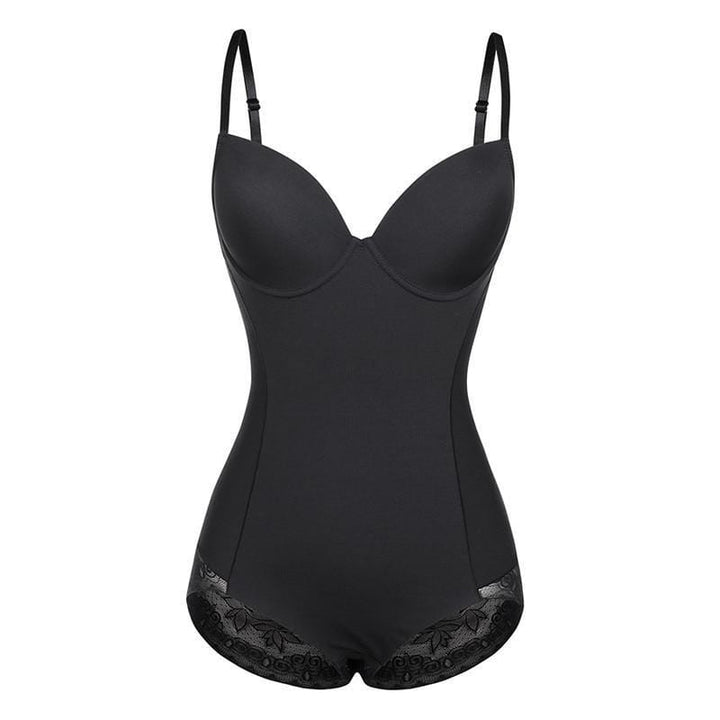 Damen Formender Body, figurformende Shapewear für schlanke Silhouette, unsichtbar unter Kleidung, ganzjährig komfortabel.