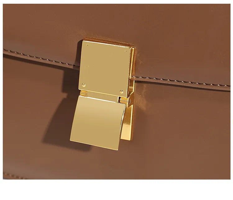 Eleganter Alltagsbegleiter: Bliss Tofu-Tasche, eine kleine Designer Damen Umhängetasche.