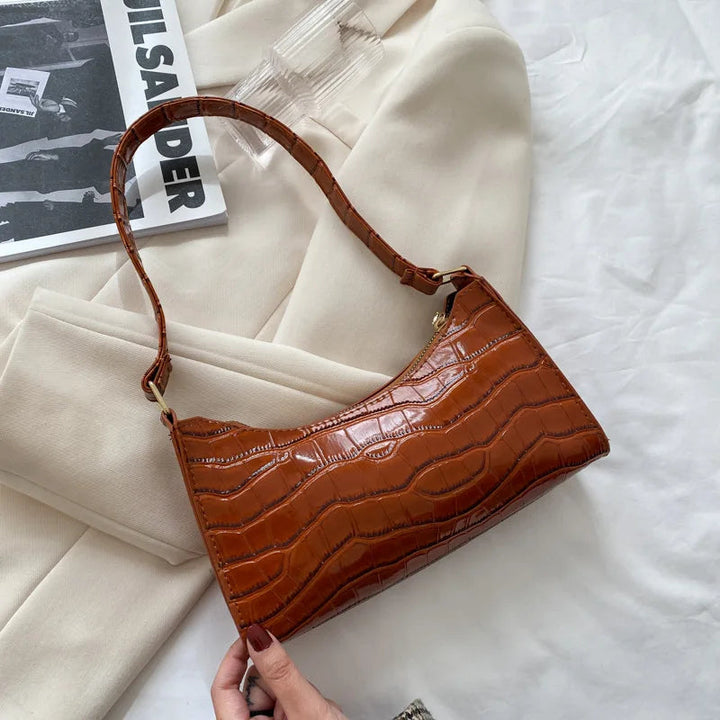 Moderne Retro Handtasche für Damen, praktisch & stilvoll, perfekt als tägliches Accessoire.