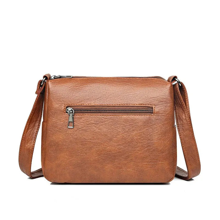 Zeitlose Damen Messenger Tasche, ganzjährig tragbar, elegant und praktisch.