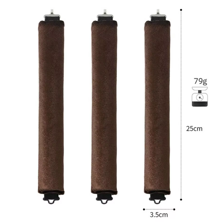 Komplettes Haarwickler-Set für glatte, voluminöse Locken; kein Hitzeschaden.