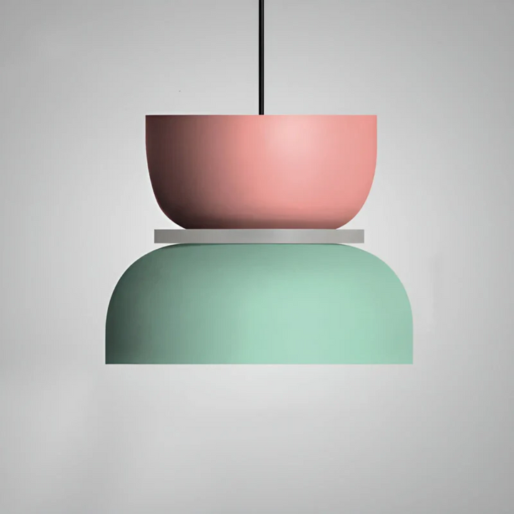 Design LED Pendelleuchte, Macaron-Stil, farbenfroh, Wohnaccessoire für Ihr Zuhause.