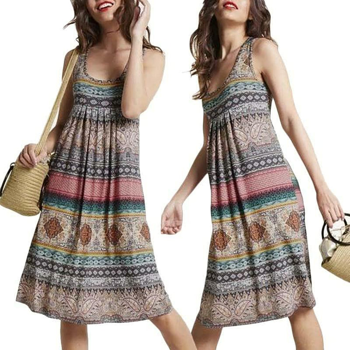 Bequemes & stilvolles Damen Sommerkleid 2025. Das perfekte, leichte Freizeitkleid.