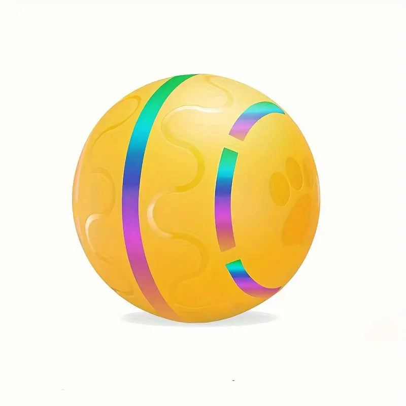 Interaktiver Smart-Ball für Haustiere. Automatischer Rollball für Hunde & Katzen. Beschäftigung & Langeweile-Vertreiber.