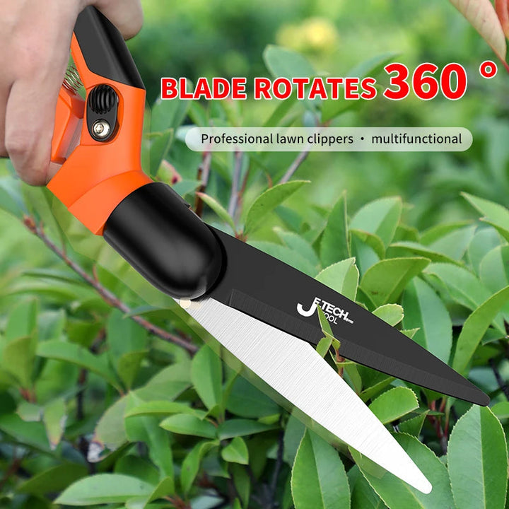 Mühelose Gartenpflege: Diese ergonomische Gartenschere mit SK5-Klinge sorgt für leichte und präzise Schnitte.