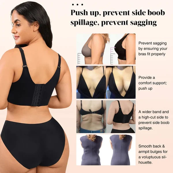 Unsichtbarer Damen Shapewear BH unter Kleidung, glättet & formt diskret für ein makelloses Finish.