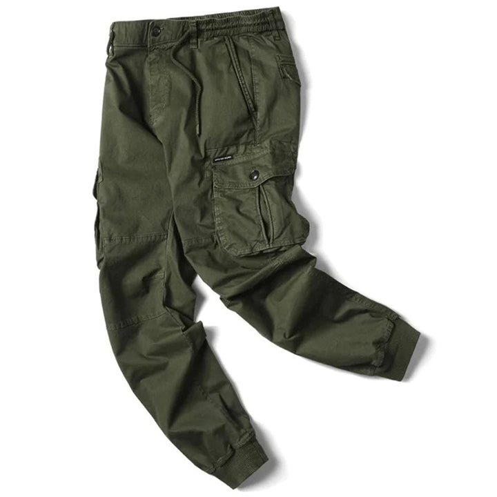 Trendige Herren Cargo Hose, grau, für das ganze Jahr, komfortabel und strapazierfähig.