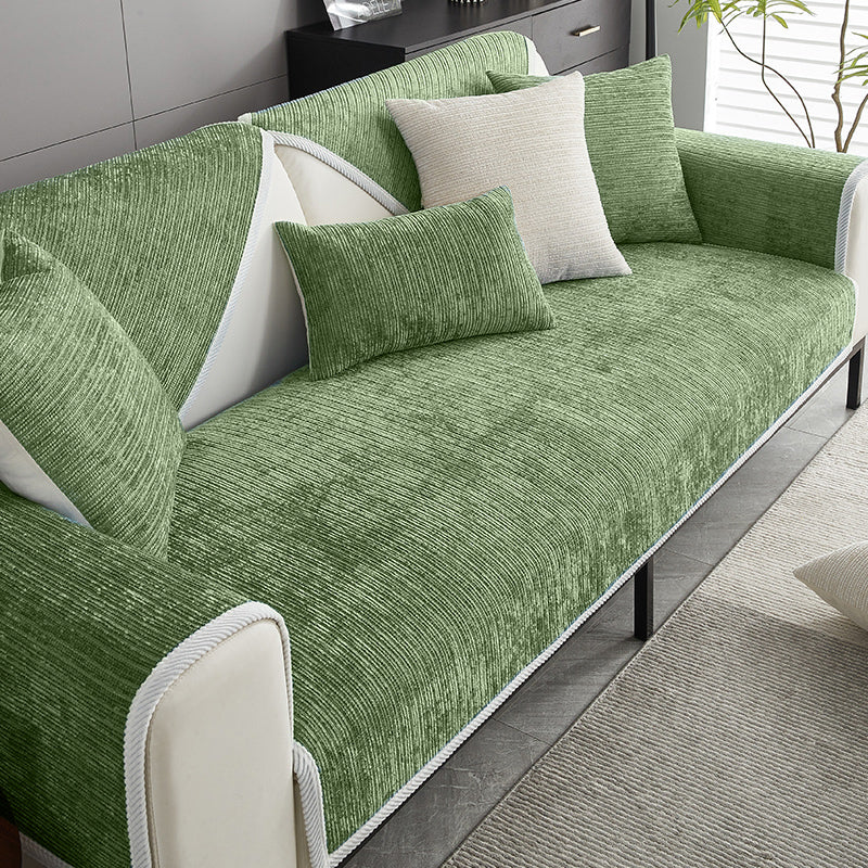 Haustierfreundlicher Chenille Sofabezug, kratzfest & wasserdicht. Optimaler Schutz für Ihr geliebtes Sofa.