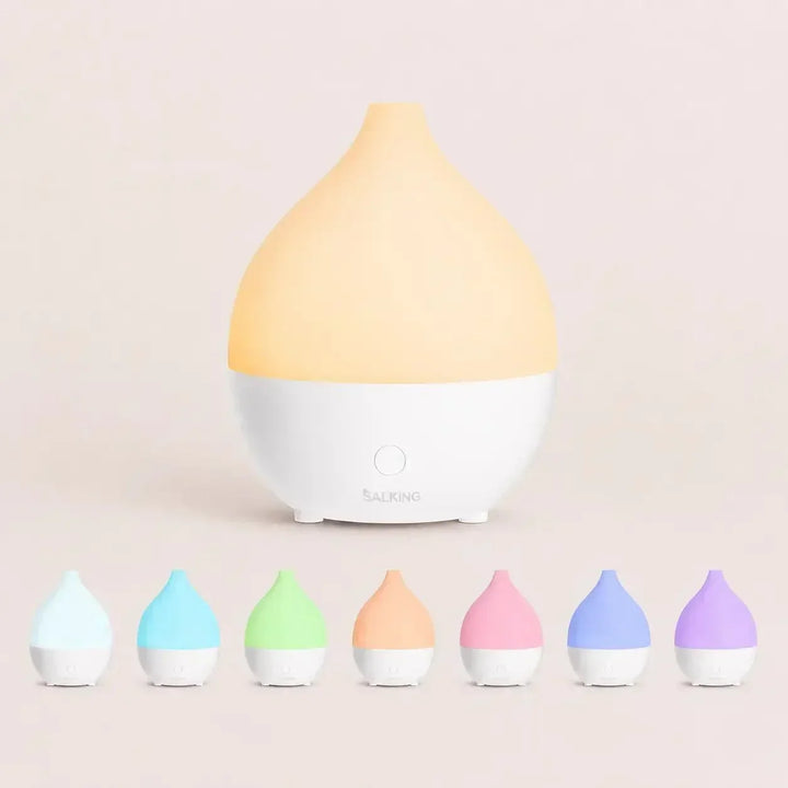 Kompakter Aroma Diffuser für Entspannung. Geräuschloser Kaltnebel & Schlafmodus für bessere Luft.
