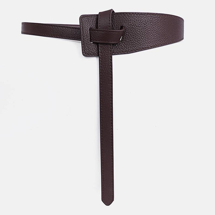 Unisex Knoten-Taillengürtel in elegantem Design. Modisches Accessoire für Damen & Herren.