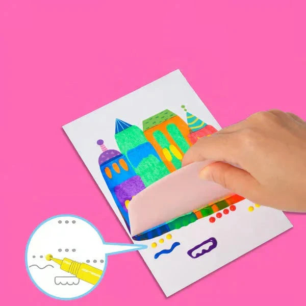 Das Kinder Rakel-Malkit Kreativset: Alles zum Malen, Zeichnen, Basteln. Farben & Aquarellstifte für Kinder ab 3.