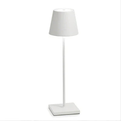 Stimmungsvolle dimmbare LED Tischlampe, tragbar für Wohnzimmer, Schlafzimmer oder als Outdoor-Licht.