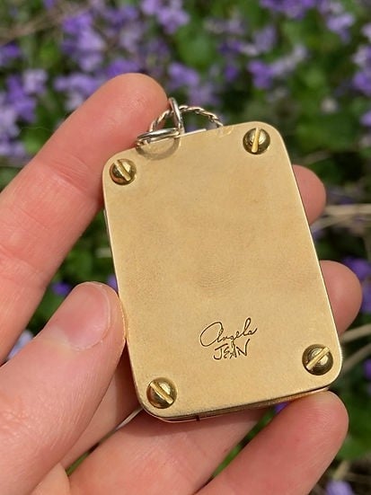 Hochwertige Silbermessing Pflanzenpresse für DIY-Blumendeko.
