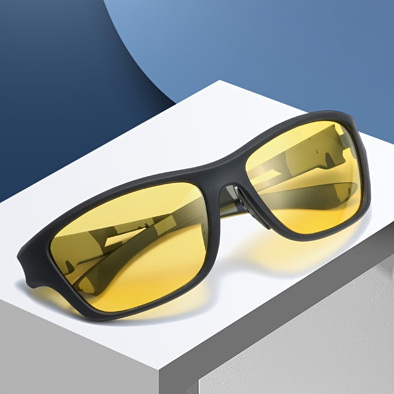 Herren polarisierte Sport-Sonnenbrille mit UV-Schutz für Outdoor-Aktivitäten.