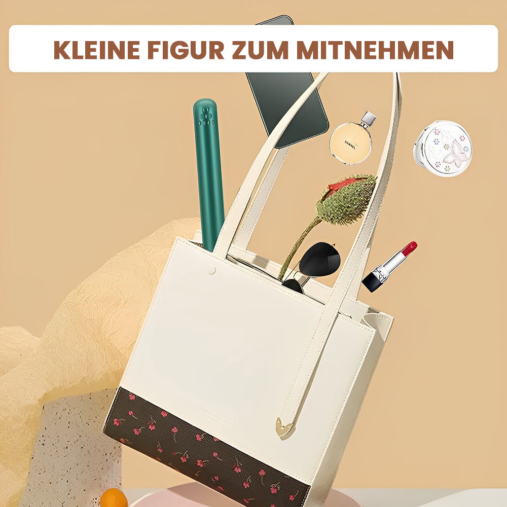 Keramik-Mini-Lockenstab & Glätteisen, 2-in-1 USB-Haarstyling-Gerät für Damen.