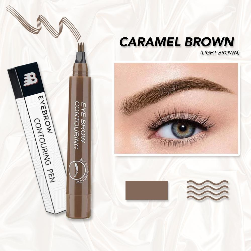 Perfekte Brauen mit diesem Damen 4-Spitzen Augenbrauenstift. Langanhaltendes, wasserfestes Make-up.