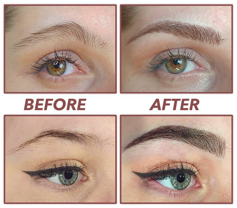 Wasserfester Damen Brow Pen mit 4-Spitzen. Für präzise Konturen und natürliche Fülle der Brauen.