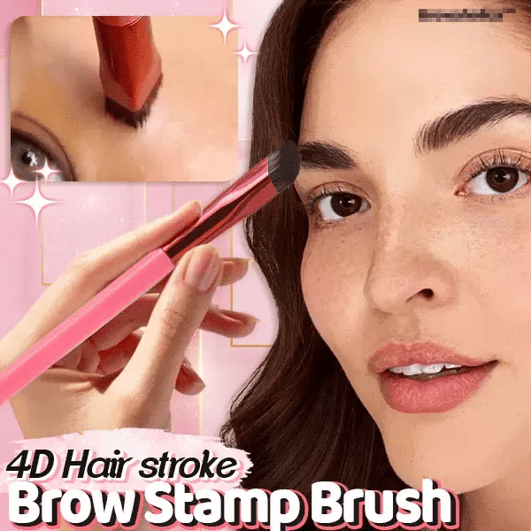 Damen 4D Haarstrich Brauenpinsel für präzises Microblading-Effekt Augenbrauen Make-up und natürliches Brauen-Styling.