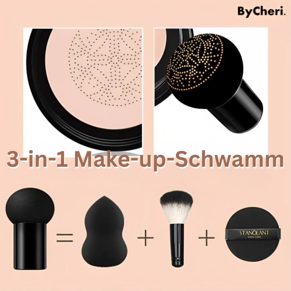 Innovative Air Cushion Foundation für Frauen, deckt perfekt ab & verleiht natürliches, frisches Aussehen.