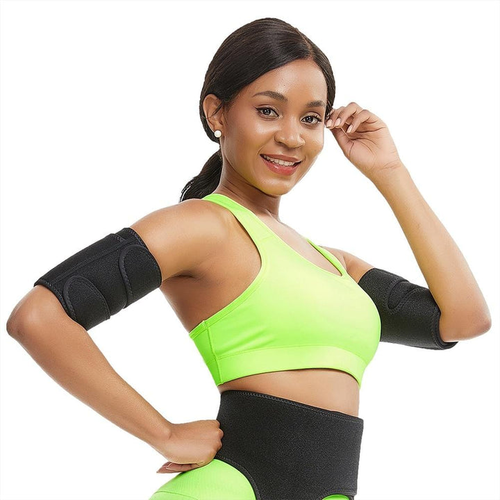 Armstraffer Bandagen für Damen zur Unterstützung bei Gewichtsverlust & Fitnesszielen.
