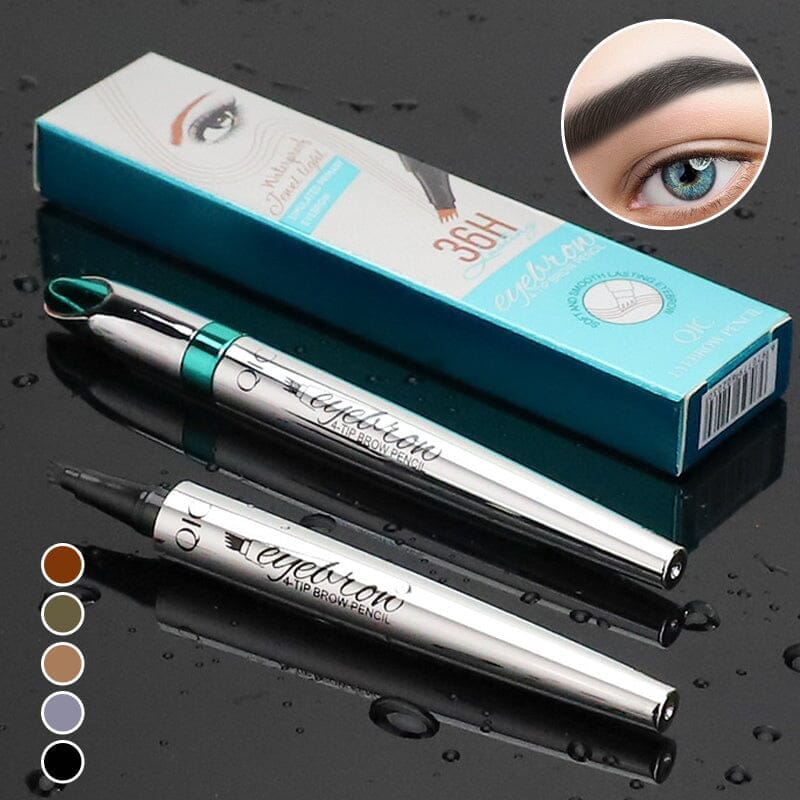 Damen Augenbrauenstift für 3D Microblading Effekt, wasserdicht & langanhaltend.