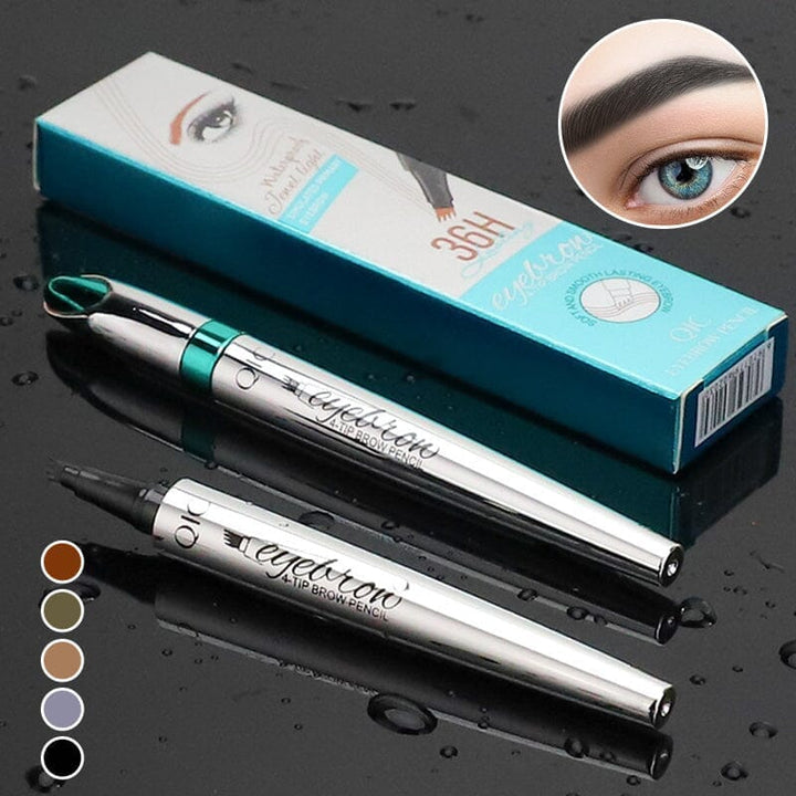 Damen Augenbrauenstift für 3D Microblading Effekt, wasserdicht & langanhaltend.
