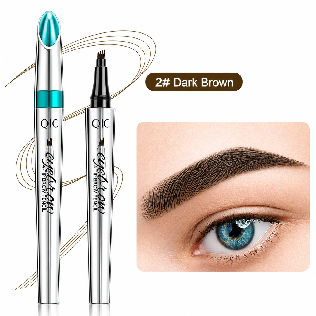 Präziser Damen Augenbrauenstift, wasserfest & schmierfest, für perfekten 3D Microblading Look.