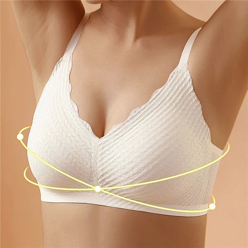 Damen Bügelfrei Komfort Bralette, Sienna. Bequemer kabelloser BH im Doppelpack für sanften Halt und Alltag.
