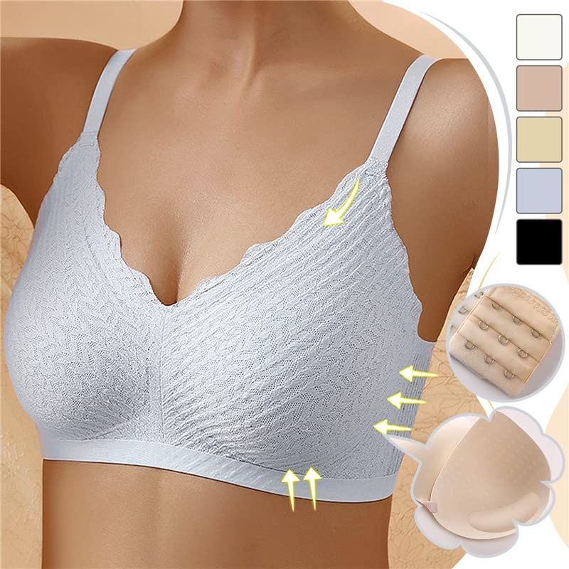 Damen Bügelfrei Bralette in Sienna. Sanfter Halt, kabellos und bequem. Komfortable Unterwäsche im Doppelpack.