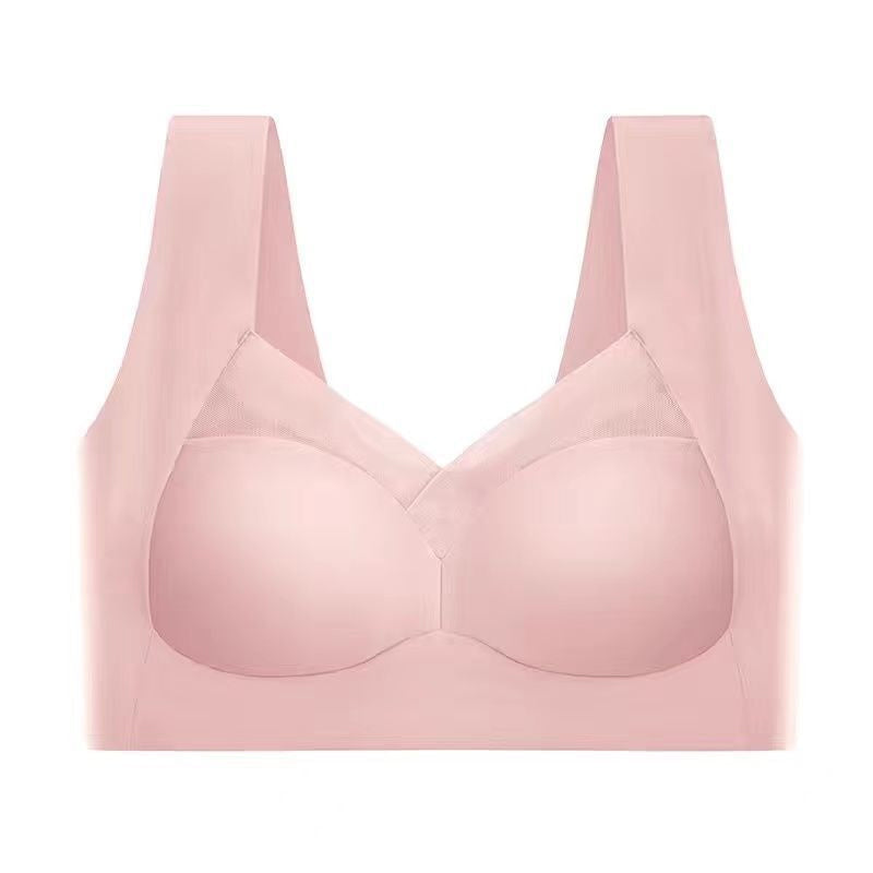 Atmungsaktiver Damen BH ohne Bügel, weich, bequem & stützend, ideal für Schwangerschaft & große Größen.
