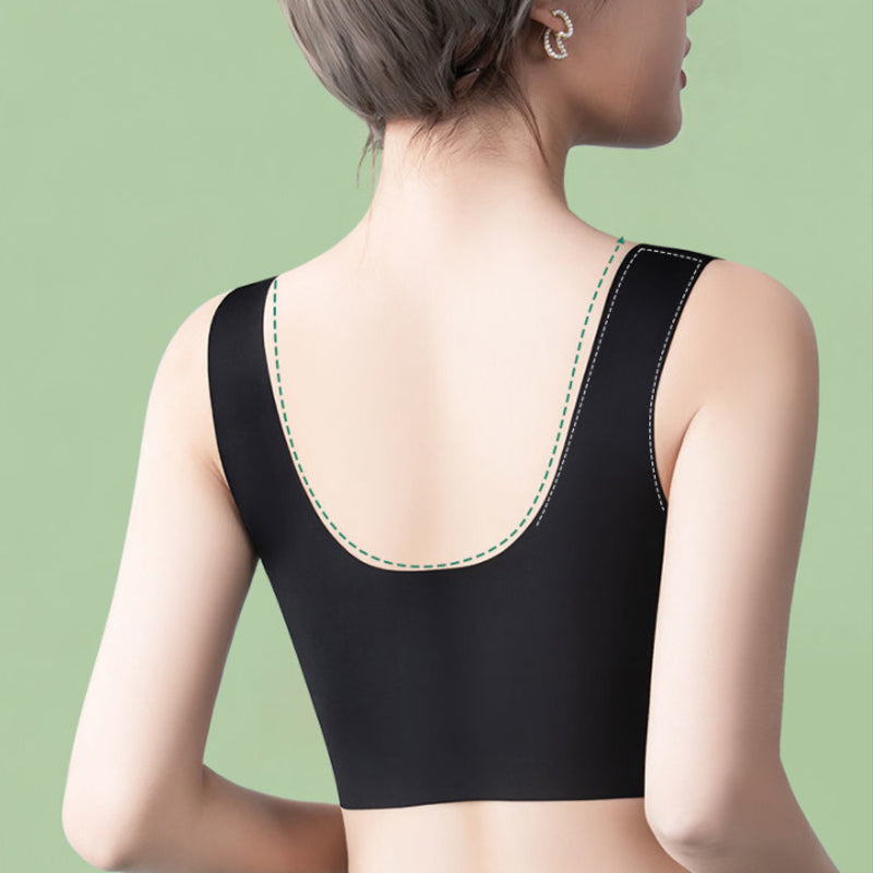 Bequeme Damen Unterwäsche: bügelloser BH, weich & atmungsaktiv, perfekt für Alltag und Sport.