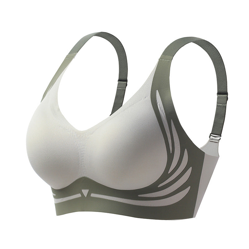 Bügelloser Damen BH mit starkem Push-up- und Hebe-Effekt. Ideal für Anti-Sagging und ganztägigen Komfort.