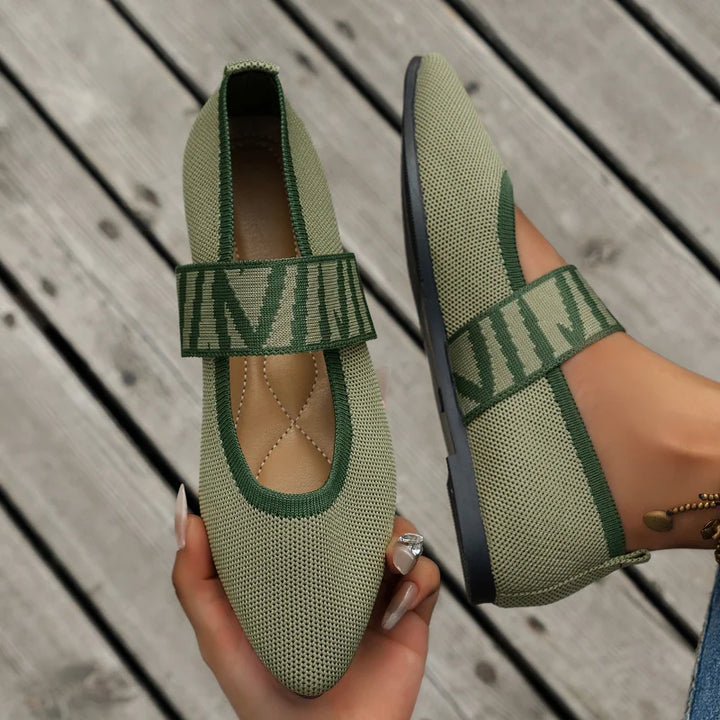 Vielseitige Damen Ballerinas, elegante Frühlings-, Sommer- & Herbstschuhe mit spitzer Zehe.