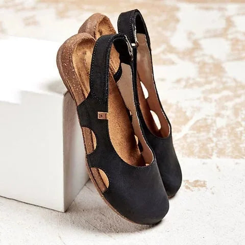 Damen bequeme orthopädische Sandalen für Fußkomfort, ideal als Alltagsschuhe und Sommerschuhe.