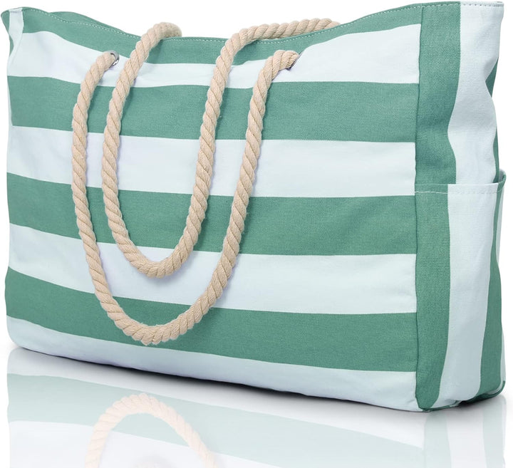 Sommerliche Damen Badetasche, wasser- & sanddicht, leicht & geräumig, für den Pool.