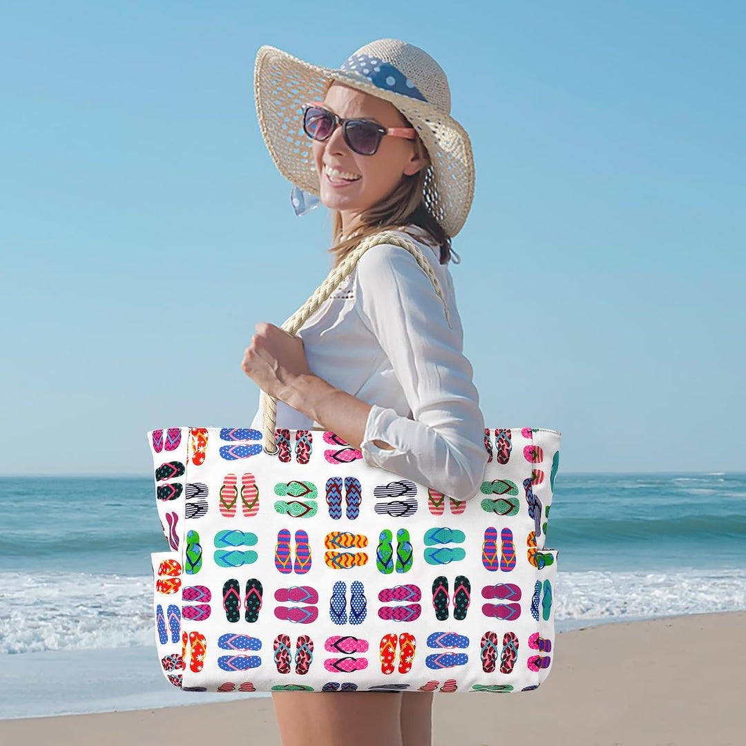 Leichte, geräumige Badetasche für Damen, wasserdicht, übergroß, perfekt für Schwimmbad.