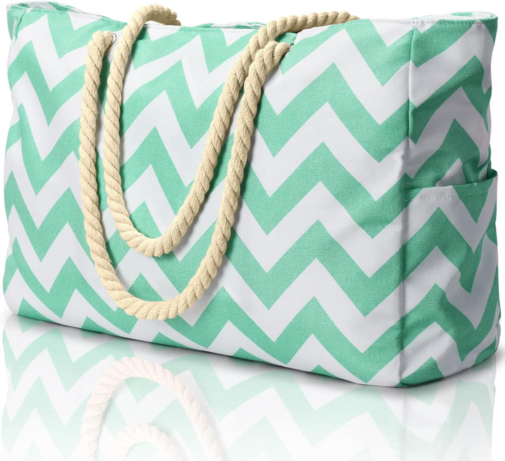 Damen Badetasche, übergroß, wasserdicht & leicht, sanddicht, ideal für Poolpartys.