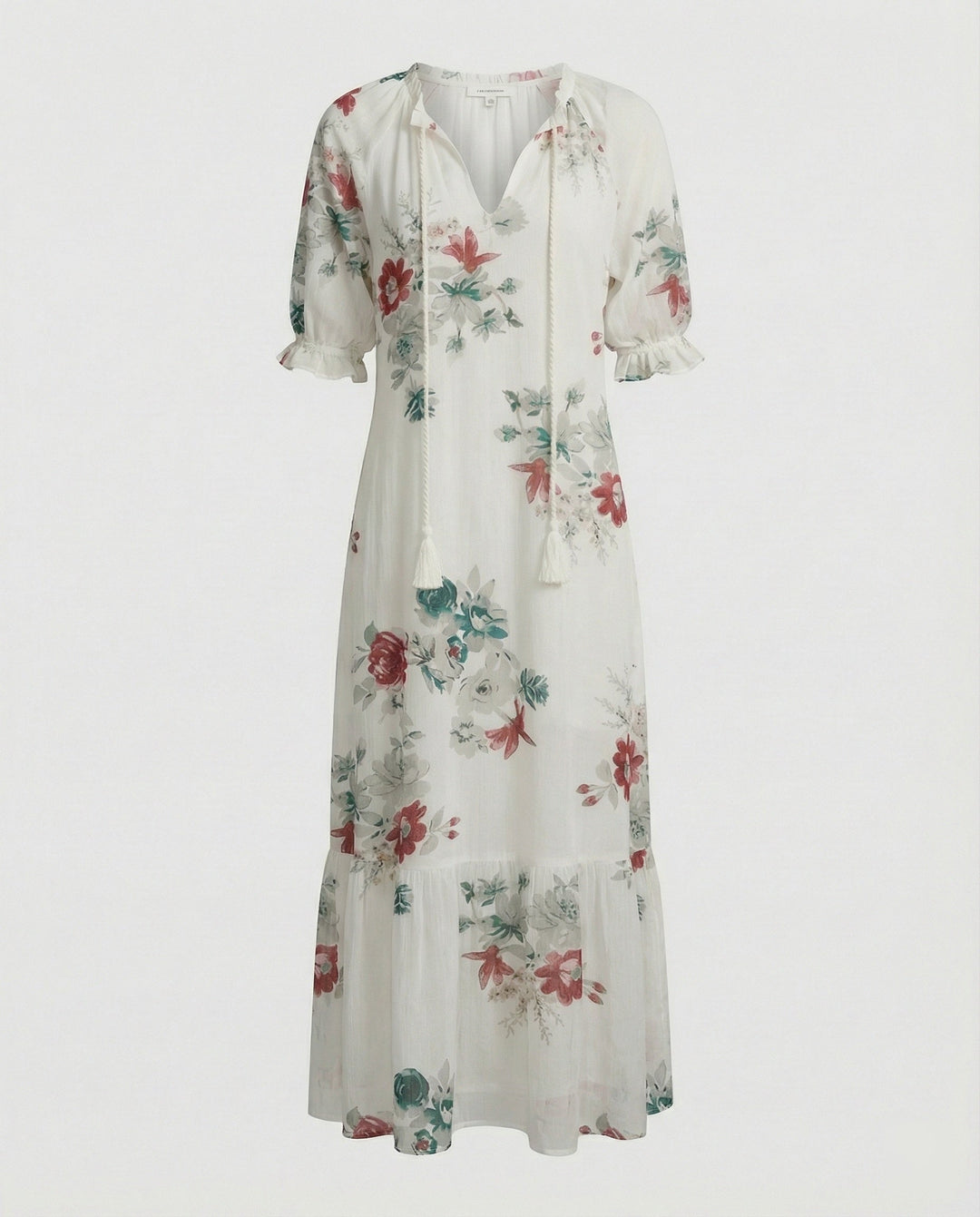 Frühlingshaftes Bohème Maxikleid für Damen, ein stilvolles Urlaubskleid, luftig & in vielen Farben erhältlich.