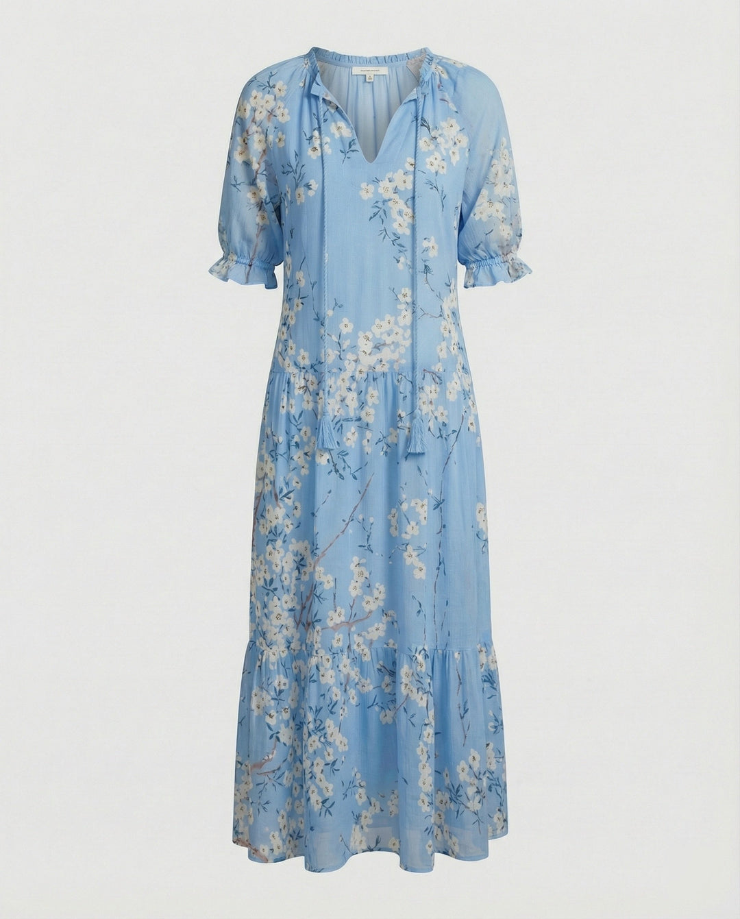 Modisches Bohème Maxikleid für Damen, auch in Übergröße erhältlich, ein elegantes Sommer- oder Strandkleid.