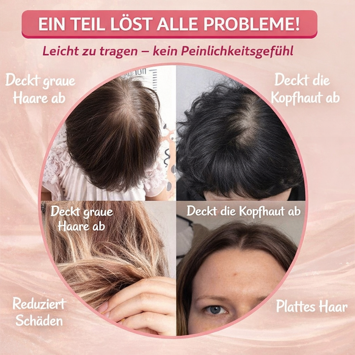 Hochwertige Clip-In Echthaarverlängerungen für Damen, die Haarfülle und Volumen sofort verleihen.