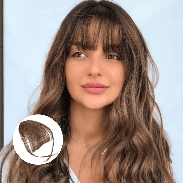 Praktisches Damen Clip-in Pony Haarteil als Haar-Accessoire, für einen unkomplizierten, frischen Look.