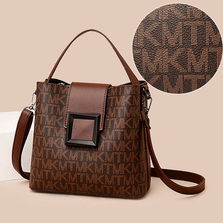 Reis-weiße Damen Eimer Tasche, vielseitiges Accessoire für jeden Tag & Organisation.