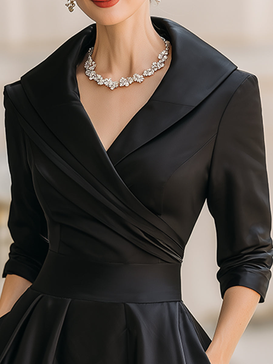 Vielseitiges Damen Festkleid, ideal als Partykleid oder elegantes Abendkleid für Feiertage.